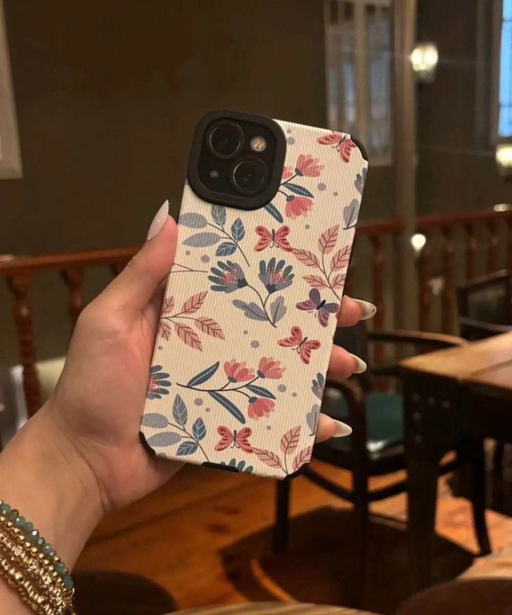 case-iphone-antishock-flexible-flores-de-otoño