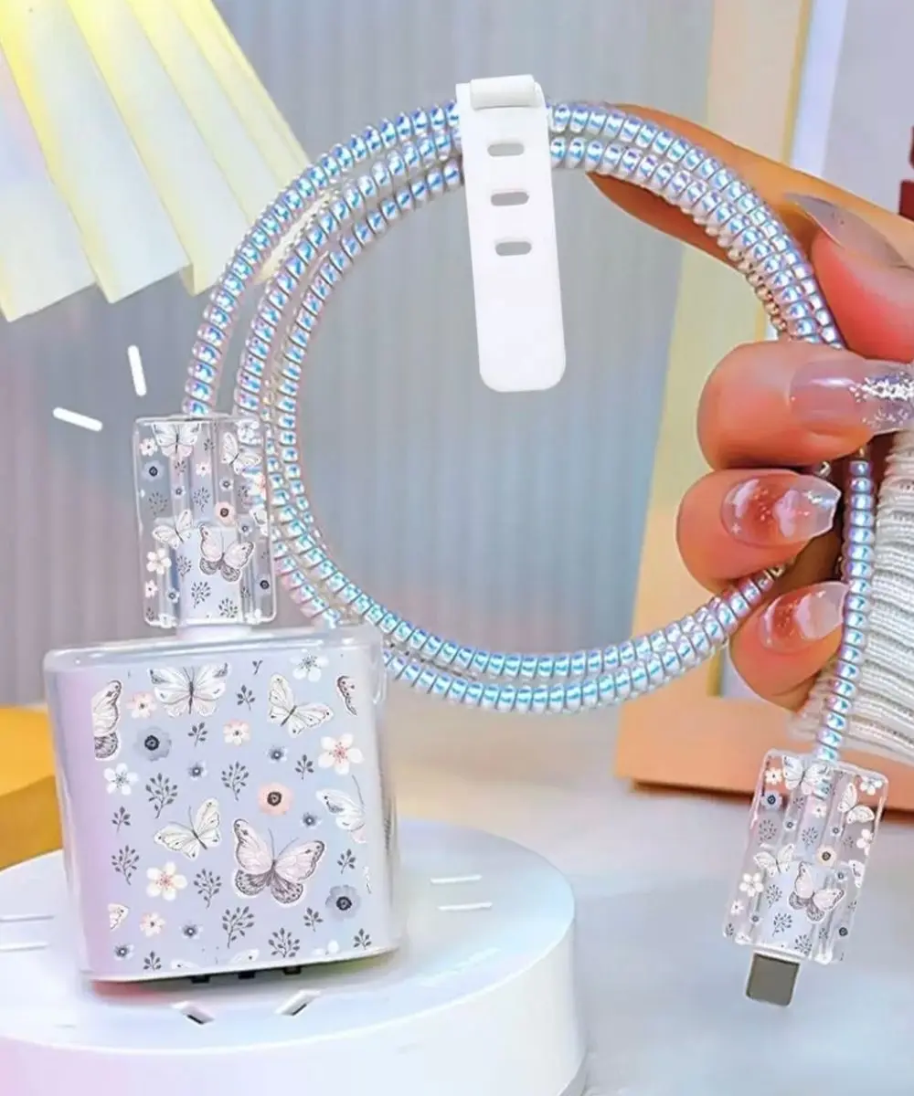 protector-de-cargador-iphone-mariposas