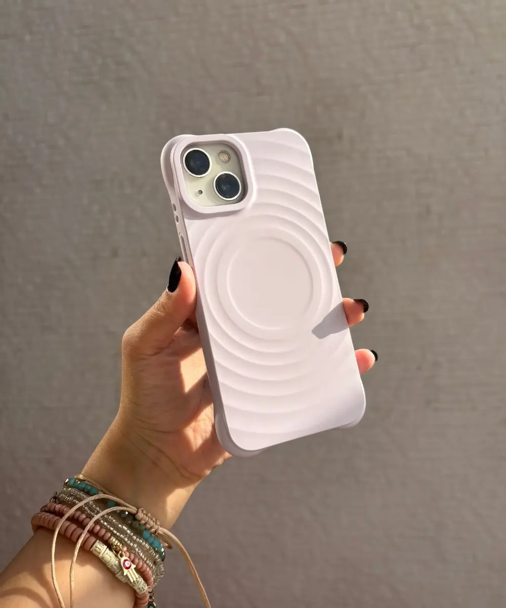 case-iphone-antishock-magsafe-ondas-lila