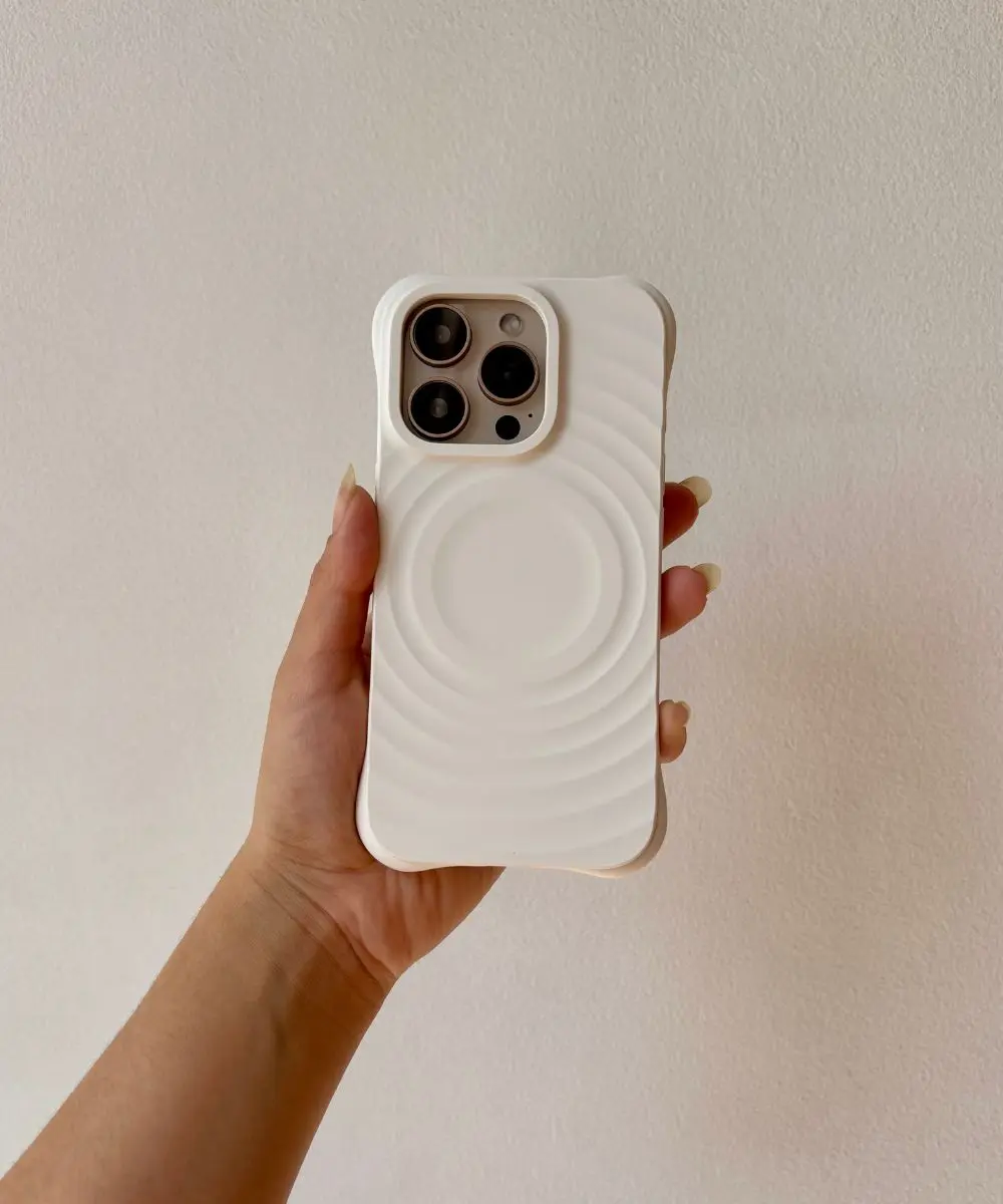 case-iphone-antishock-ripple-magsafe-blanco
