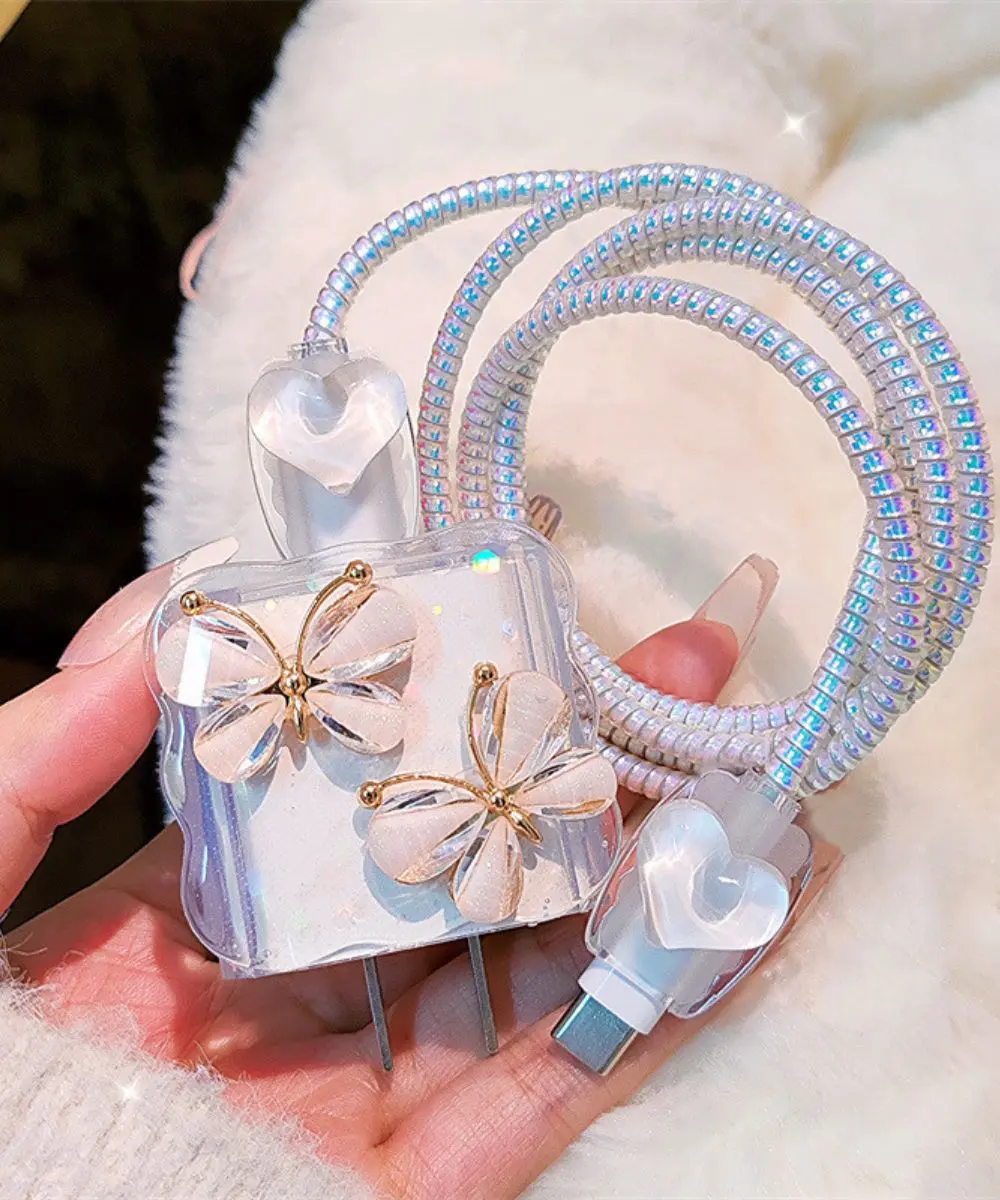 protector-de-cargador-iphone-charms-mariposas